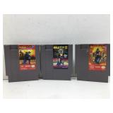 NES Ninja Gaiden 1-3 Cartridges
