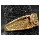 10k Gold Ring, Tw 2.7g, Sz 6