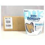 6 New Bags Of Dog Dental Chews. Bark Bright