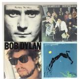 4 Vtg Vinyl Records. Billy Joel, Phil Collins,