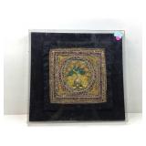 This is a vintage Thai or Burmese Kalaga tapestry