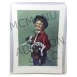 Norman Rockwell LE Lithograph on Paper. ï¿½Palsï¿½