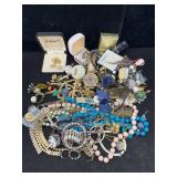 Bag Of Fashion Jewelry, See Photos