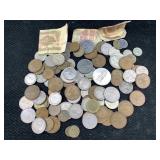 Bag Of Foreign Currency