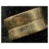 14k Gold Band Ring, Tw 4g, Sz 5.5, Item #9