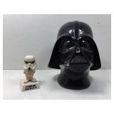 Darth Vader 2pc Lifesize Mask by Dan Post Studios