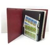 Binder of Disney topical stamps, Grenada, Belize,