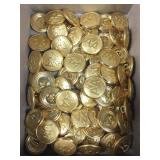 Vtg NOS American Airlines Metal Uniform Buttons