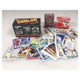 Mixed lot of sports cards