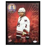 Glen wesley Autographed Picture