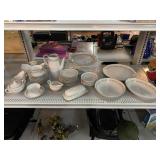 60+pc Sheffield Fine China Imperial Gold 504W.