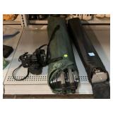 Sears TLS 1000 MXB Camera, Tripod & Camping Cot.