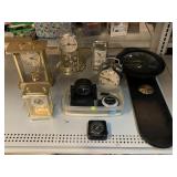 Assorted Clocks. Mantel Clocks, Alarm Clock,