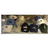 Assorted Collectible Hats.