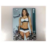 An autographed photo Nitara, a Philadelphia
