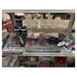Cowboys Fan Lot. Necklace, Collectible Cups,