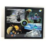 This is a framed space achievement and