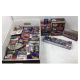 A large box lot full of NASCAR items, including