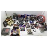 Large box lot full of NASCAR memorabilia toy,