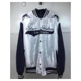 Dallas Cowboys Star Status Fan Club Satin Varsity