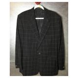 Gianni Versace Couture Black windowpane Check 1