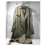 Vtg London Fog Trench Coat. Sz 56 Long