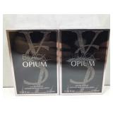 Two boxes of black opium, perfume, still sealed