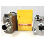 2 Vtg 16mm Film Cameras. Keystone Mayfair & Bell