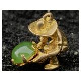 10k Gold Panning Pendant, Tw 2.4g, Sz ï¿½