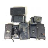 Collection Of Vtg Kodak Folding Cameras
