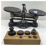 Antique WM Welch Scientific Company Balance Scale