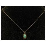 Sterling Silver Indian Pendant W/necklace, Tw 2.3g