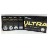 New Box of 12 Wilson Ultra Distance Golf Balls
