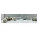A set of Noritake ivory China, 6 cups, six