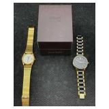 2 Quartz Watches Incl. Anne Klein & Helbros, Only
