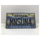 Box lot of 37 junkie license plates from lots of