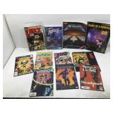 Lot of 14 various magazines and comic books based