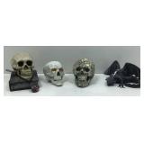 Resin Skulls & Dragon Figures