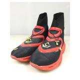 Tronus Blk/Red High Top Sneakers Sz 12. Good