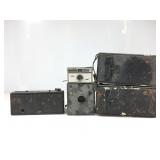 Vtg Kodak Box and Folding Autographic Cameras