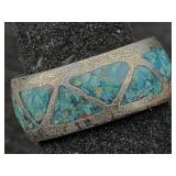 Sterling Silver Ring W/turquoise, Tw 5.2g, Sz 5