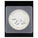 .999 Silver The Golden Land Token, Tw 28.3g,