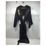Satin Embroidered Dragon Robe.Sz L