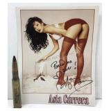 Lot of 2 Autographed Items by Model Asia Carrera,