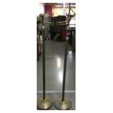 2-Metal Floor lamp, 3 ft tall