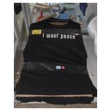 34 I Want Peace Shirts Size XL