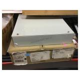 Commscope metal cabinet in box, approx 18x18x4in