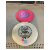 2 Vintage Innova Phenix Disc Golf Drivers.