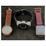 3 Quartz Watches Incl. Timex & Smart Watch,