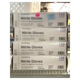 5 Boxes Daxwell Nitrile Gloves. 100 per box